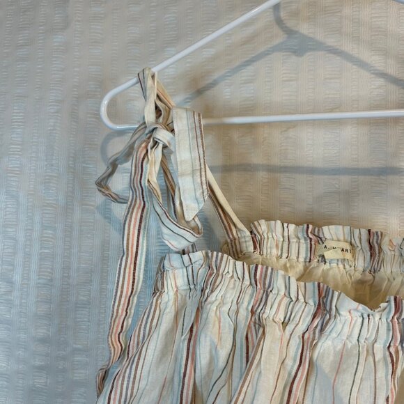 PacSun Flowy Tie Cropped Tank Womens Sz Large - Picture 5 of 11